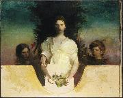 Abbott Handerson Thayer My Children oil on canvas